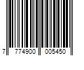 Barcode Image for UPC code 7774900005450