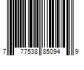 Barcode Image for UPC code 777538850949