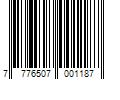 Barcode Image for UPC code 7776507001187