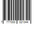 Barcode Image for UPC code 7777000021344