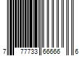 Barcode Image for UPC code 777733666666