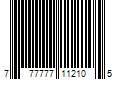 Barcode Image for UPC code 777777112105