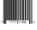 Barcode Image for UPC code 777777119920