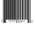 Barcode Image for UPC code 777777224112