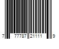 Barcode Image for UPC code 777787211119