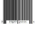 Barcode Image for UPC code 777877211111