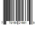 Barcode Image for UPC code 778159216619