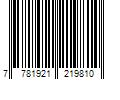 Barcode Image for UPC code 7781921219810