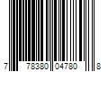 Barcode Image for UPC code 778380047808