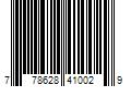 Barcode Image for UPC code 778628410029