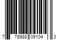 Barcode Image for UPC code 778988091043