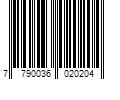 Barcode Image for UPC code 7790036020204