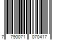 Barcode Image for UPC code 7790071070417