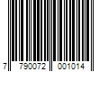 Barcode Image for UPC code 7790072001014