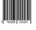 Barcode Image for UPC code 7790265000251