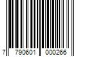 Barcode Image for UPC code 7790601000266