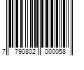 Barcode Image for UPC code 7790802000058