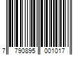 Barcode Image for UPC code 7790895001017