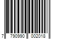 Barcode Image for UPC code 7790990002018