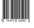 Barcode Image for UPC code 7791670025921