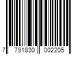 Barcode Image for UPC code 7791830002205