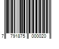 Barcode Image for UPC code 7791875000020