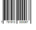 Barcode Image for UPC code 7791913000067