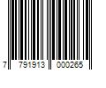 Barcode Image for UPC code 7791913000265