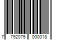 Barcode Image for UPC code 7792075000018