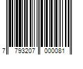 Barcode Image for UPC code 7793207000081