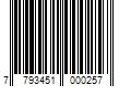 Barcode Image for UPC code 7793451000257