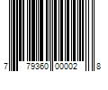 Barcode Image for UPC code 779360000028