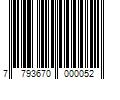 Barcode Image for UPC code 7793670000052