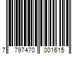 Barcode Image for UPC code 7797470001615