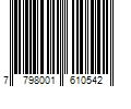 Barcode Image for UPC code 7798001610542