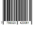 Barcode Image for UPC code 7798020420061