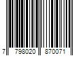 Barcode Image for UPC code 7798020870071