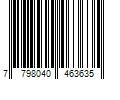 Barcode Image for UPC code 7798040463635