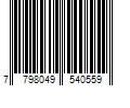 Barcode Image for UPC code 7798049540559