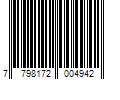 Barcode Image for UPC code 7798172004942