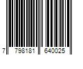 Barcode Image for UPC code 7798181640025