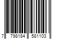 Barcode Image for UPC code 7798184581103