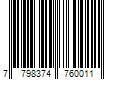 Barcode Image for UPC code 7798374760011