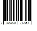 Barcode Image for UPC code 7800000043051