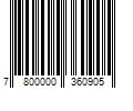 Barcode Image for UPC code 7800000360905