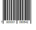 Barcode Image for UPC code 7800001090542