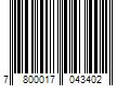 Barcode Image for UPC code 7800017043402