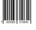 Barcode Image for UPC code 7800063310640