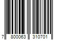 Barcode Image for UPC code 7800063310701