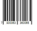 Barcode Image for UPC code 7800063360065